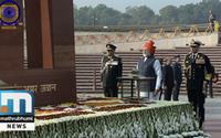 India Displays Military Might At 71st Republic Day Celebration